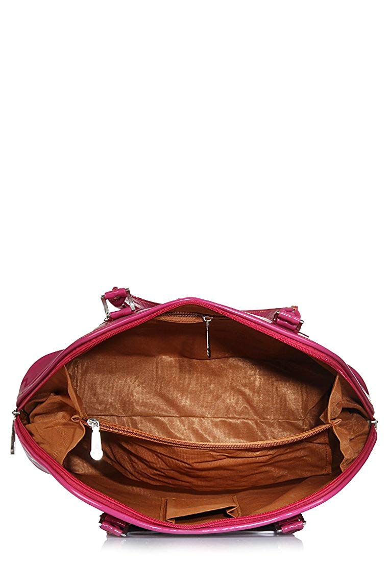 Women's Pink Handbag - Arka Görünüm